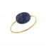 Bague fil lapis lazuli