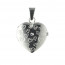 Pendentif porte photo coeur en Argent 925