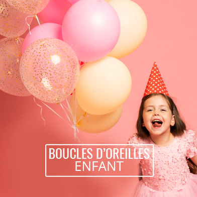 Boucles d oreilles enfants en Or pas cher : etoile, coeur, coccinelle, cerise