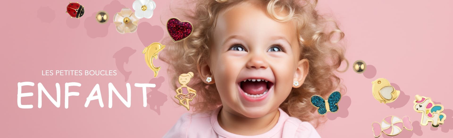 Boucles d'oreilles pour enfant 